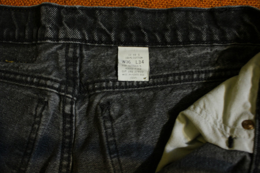 Levis Orange Tab 550 80s Made In USA Rare Puerto Rico Jeans. Silver Bu ...