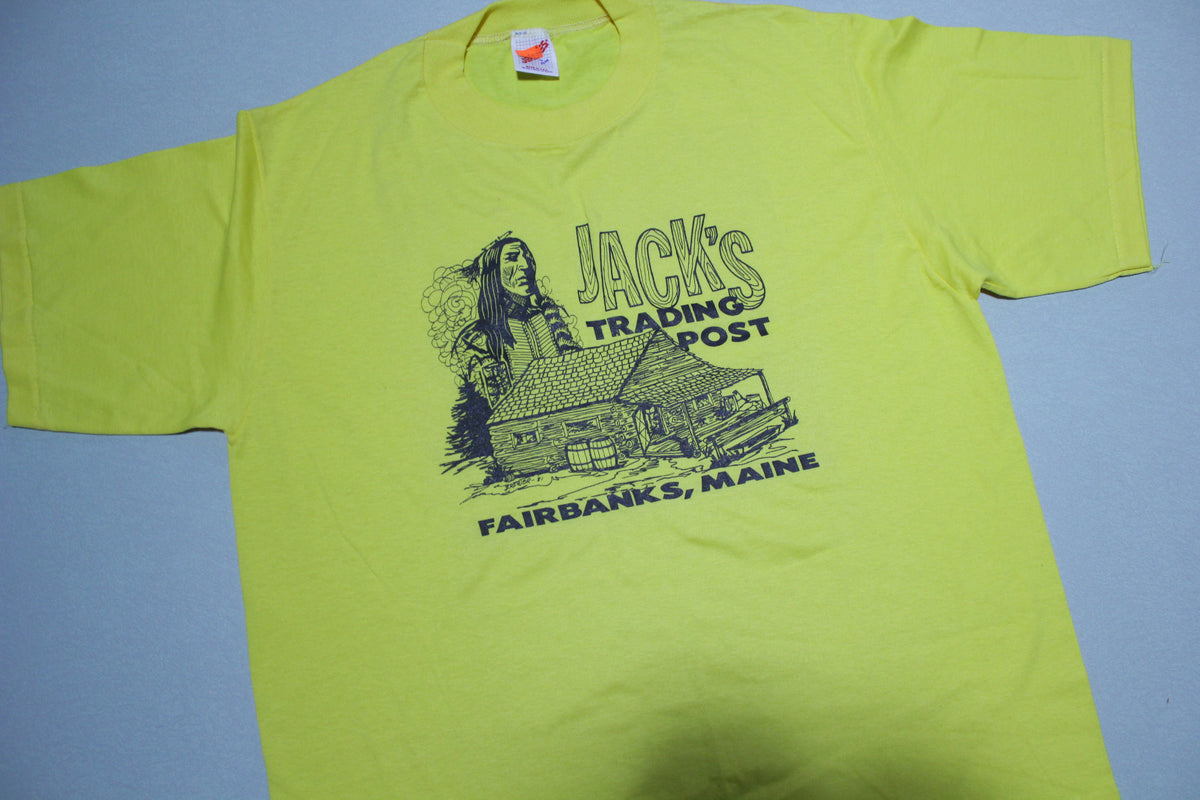 Jack's Trading Post Vintage 80's Fairbanks Maine USA Deadstock Tourist ...