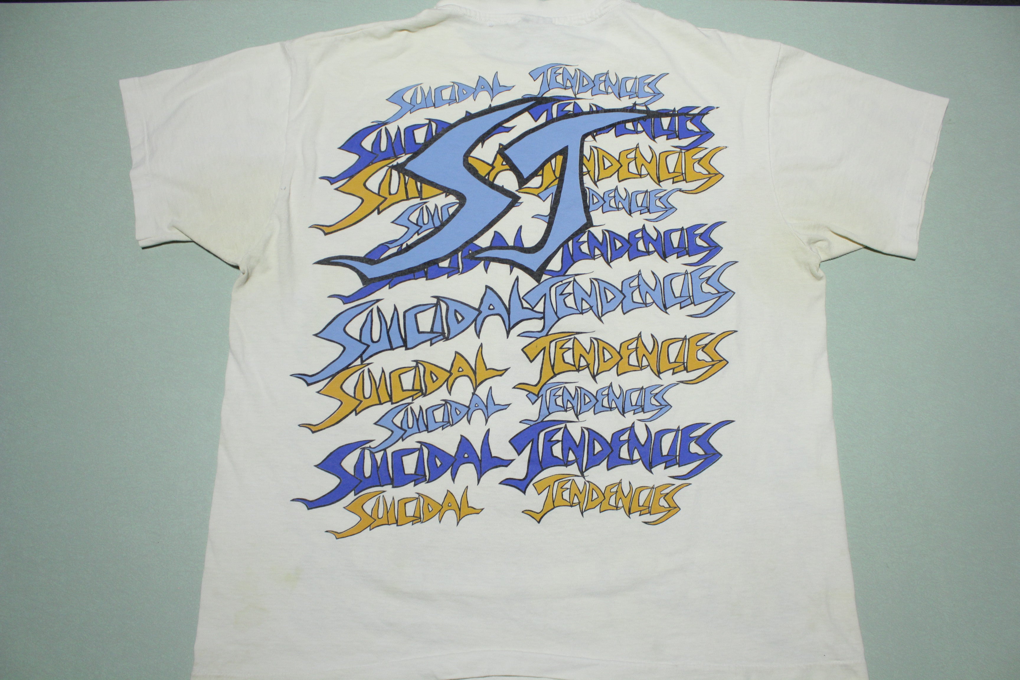 枚数限定 suicidal tendencies T-shirt ©︎1992 white - 通販