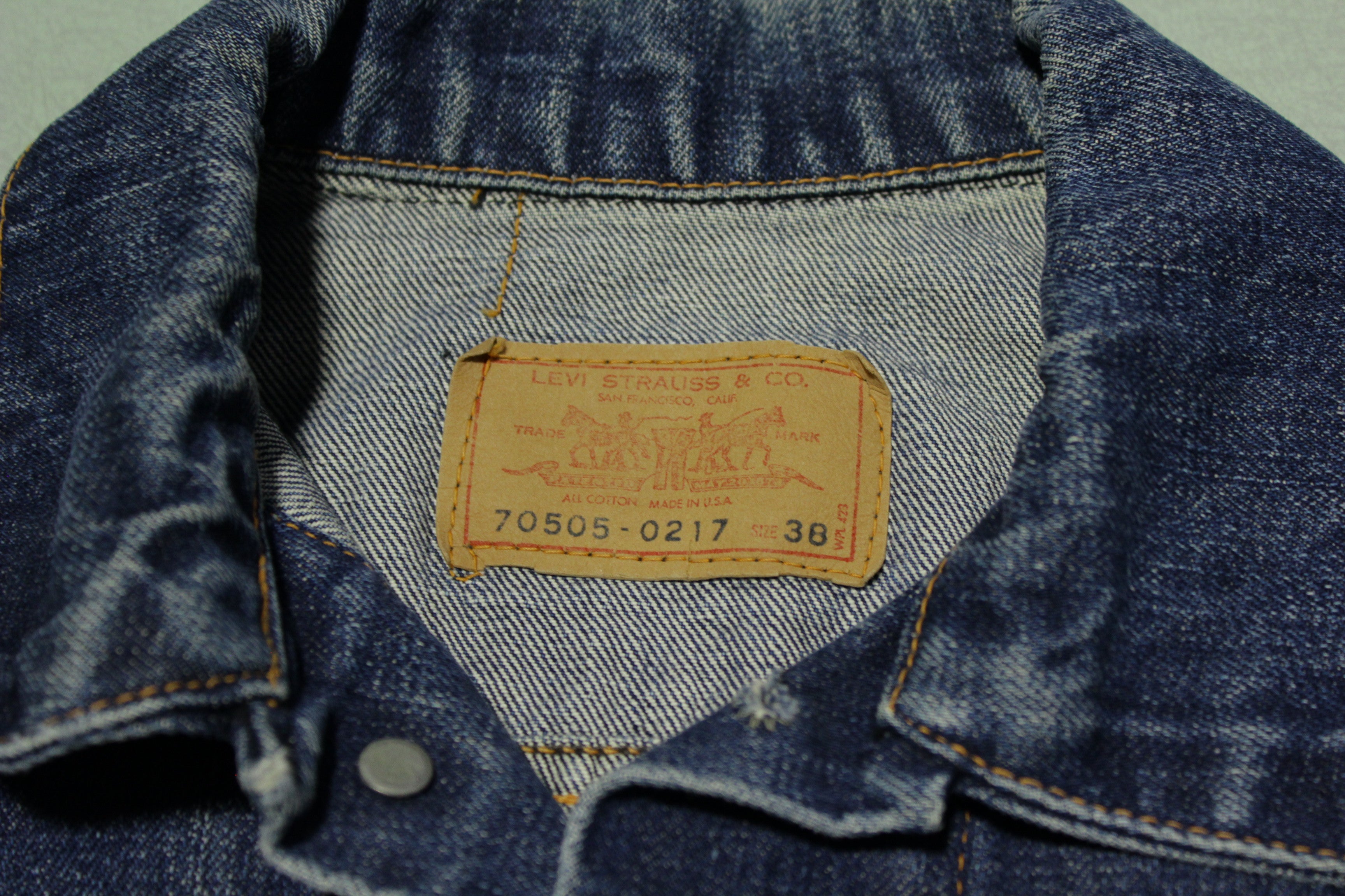 桜舞う季節 リーバイス Levi's LVC 70505 0217 サイズ38 USA - 通販