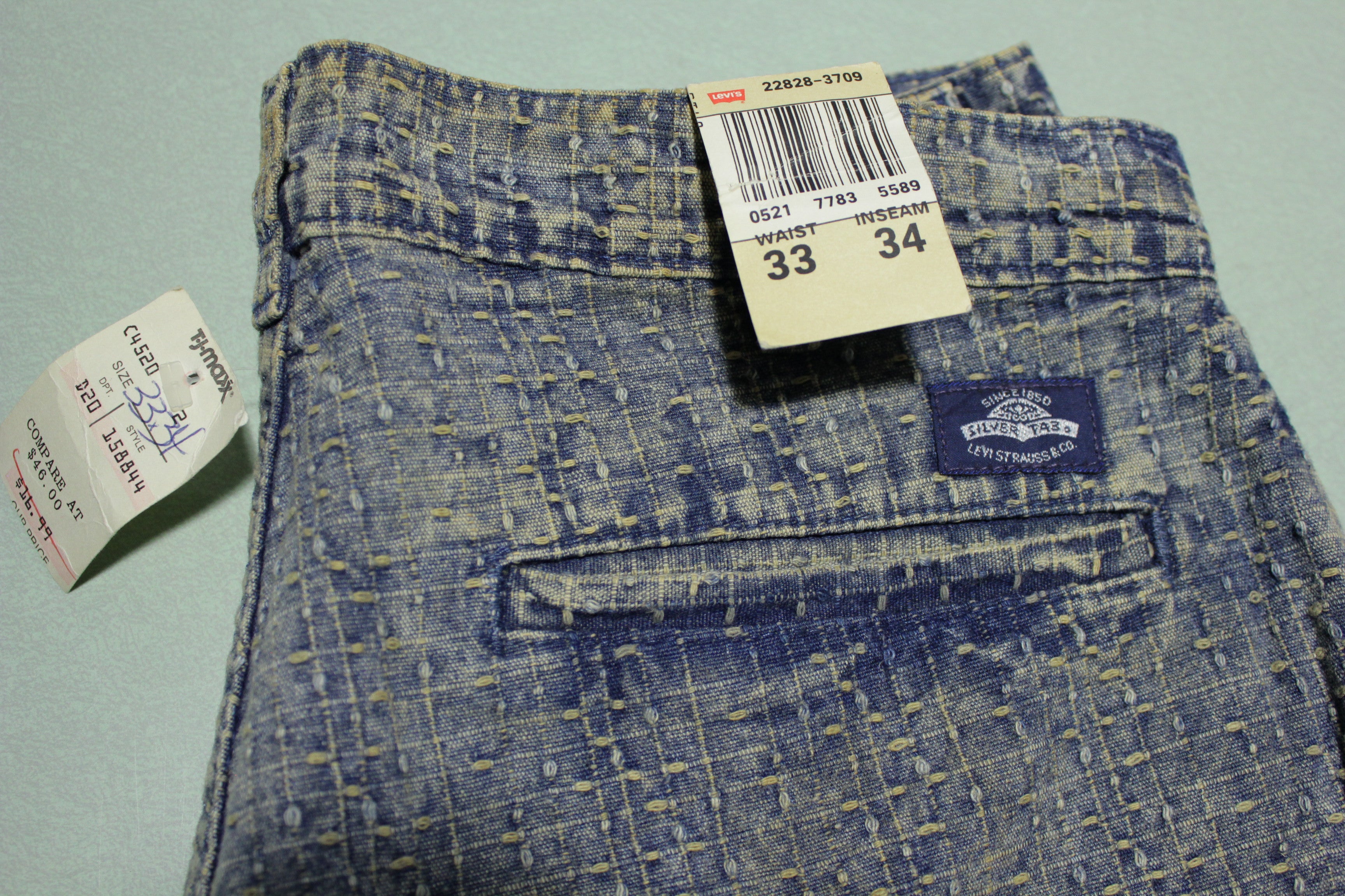 Levis Chambray Big E Vintage 60's Bell Bottom NWT Deadstock Pants