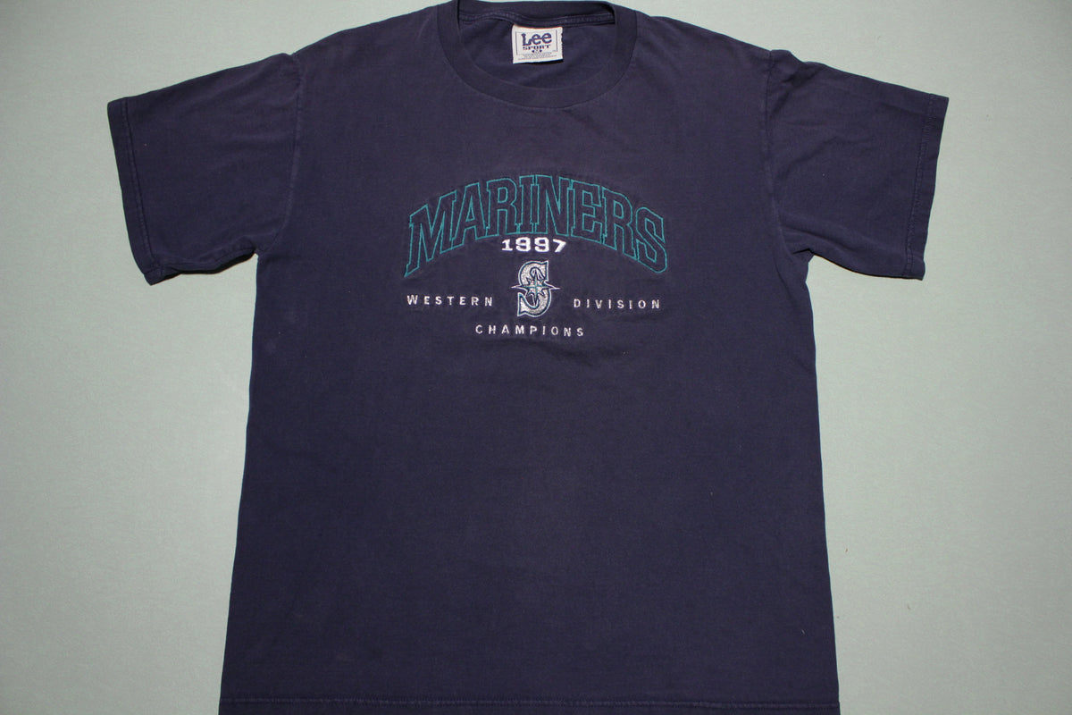 Seattle Mariners Vintage 1997Western Division Champions Lee Sport 90s ...