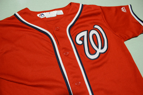 Majestic Bryce Harper #34 Washington Nationals Red Baseball Jersey