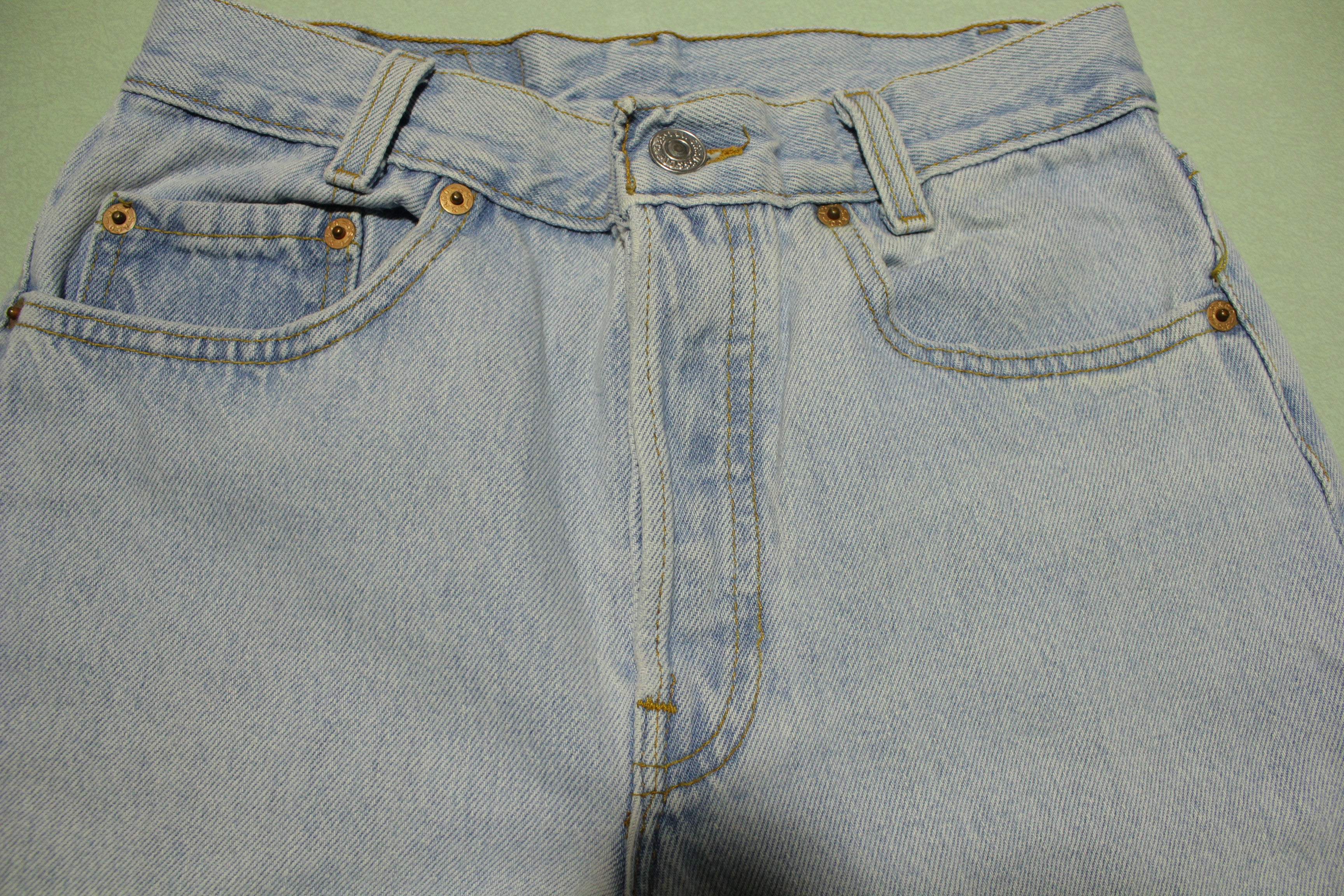 Levis Red Tab Stone Washed 701 Made in USA Jeans Vintage 90's