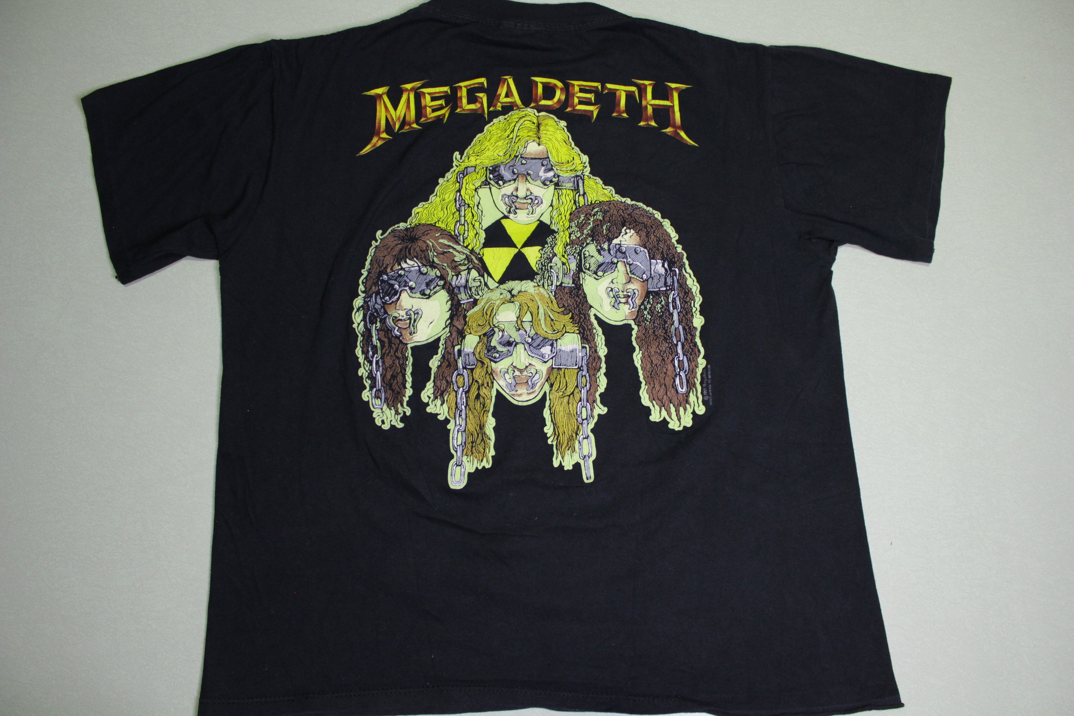 MEGADETH Tシャツ USA製 BROCKUM Vintage 90s solucionescad.com.mx