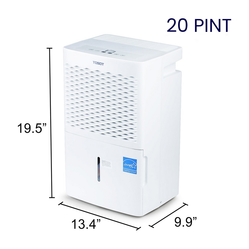 20 Pint Dehumidifier for Small Spaces | TOSOT Direct