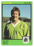 Scanlens 1982 NSW RFL Football Card 137 of 180 - Allan Smith - Canberra