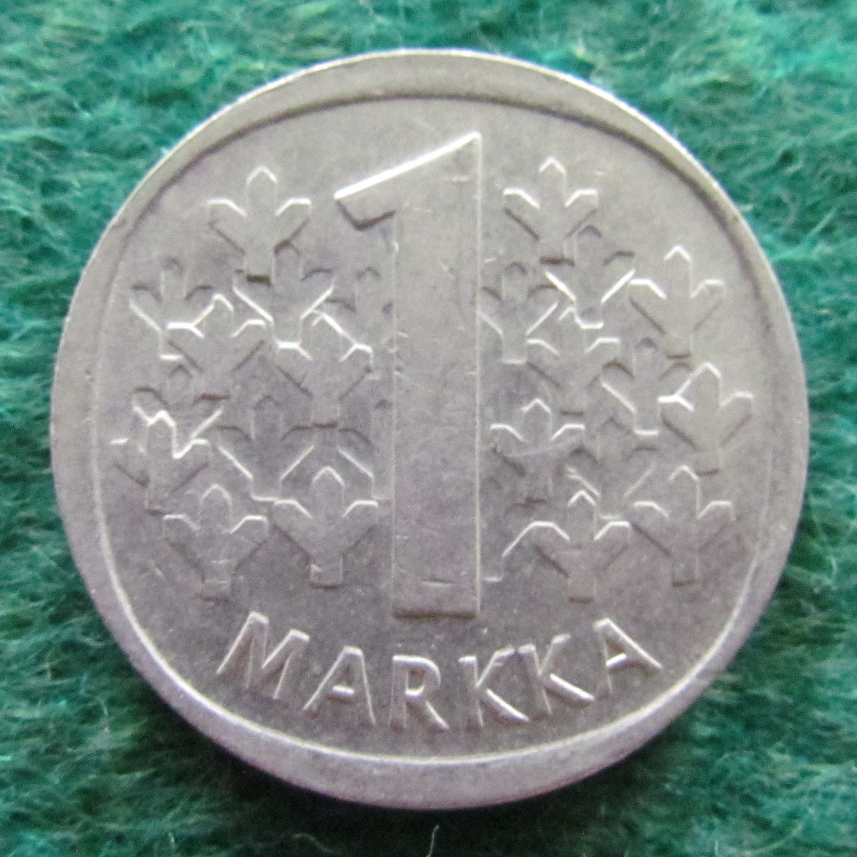 Suomen Tasavalta Finland 1989 1 Markka Coin - Circulated – Gumnut Antiques