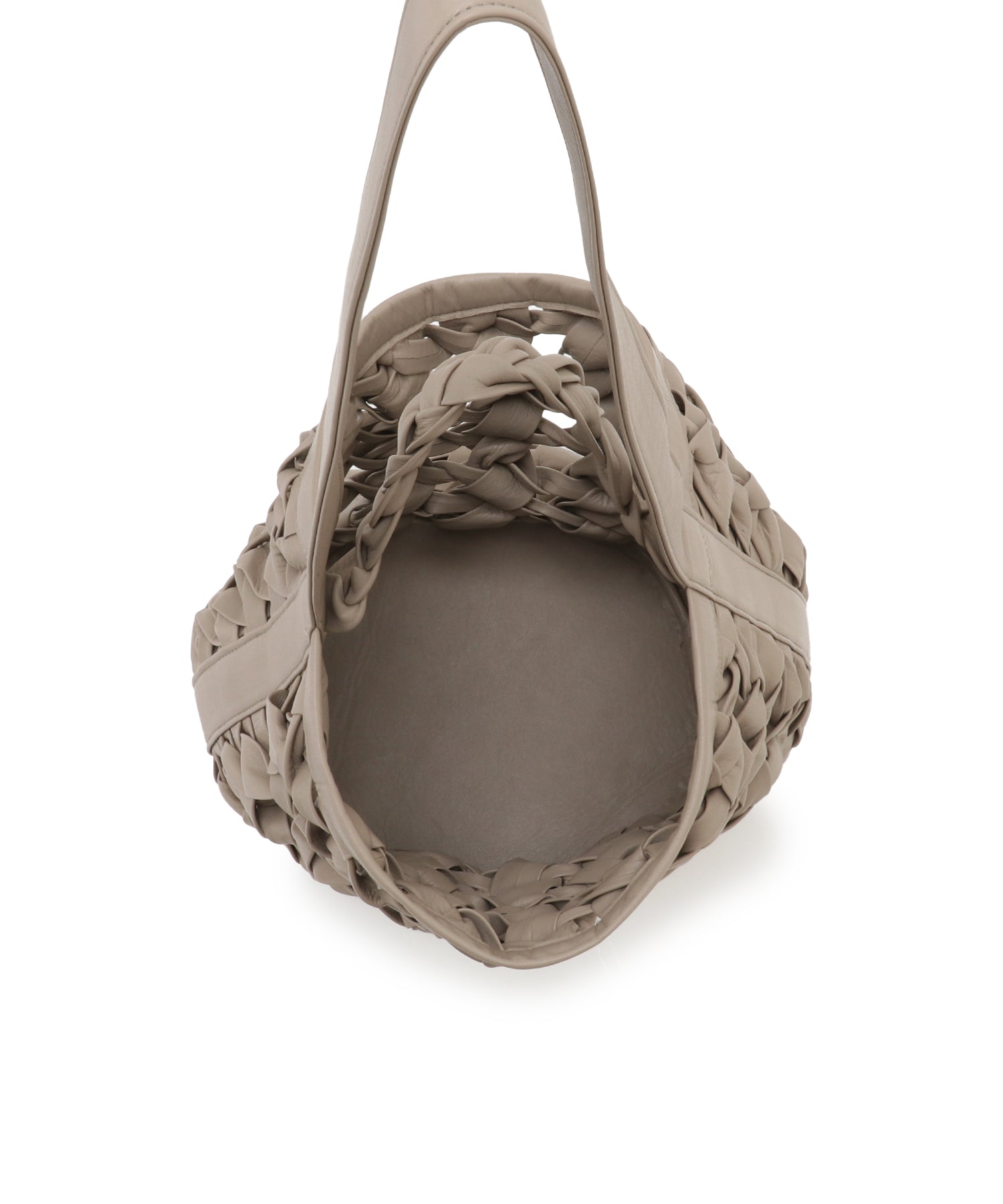 Woven leather basket— LUDLOW STORE