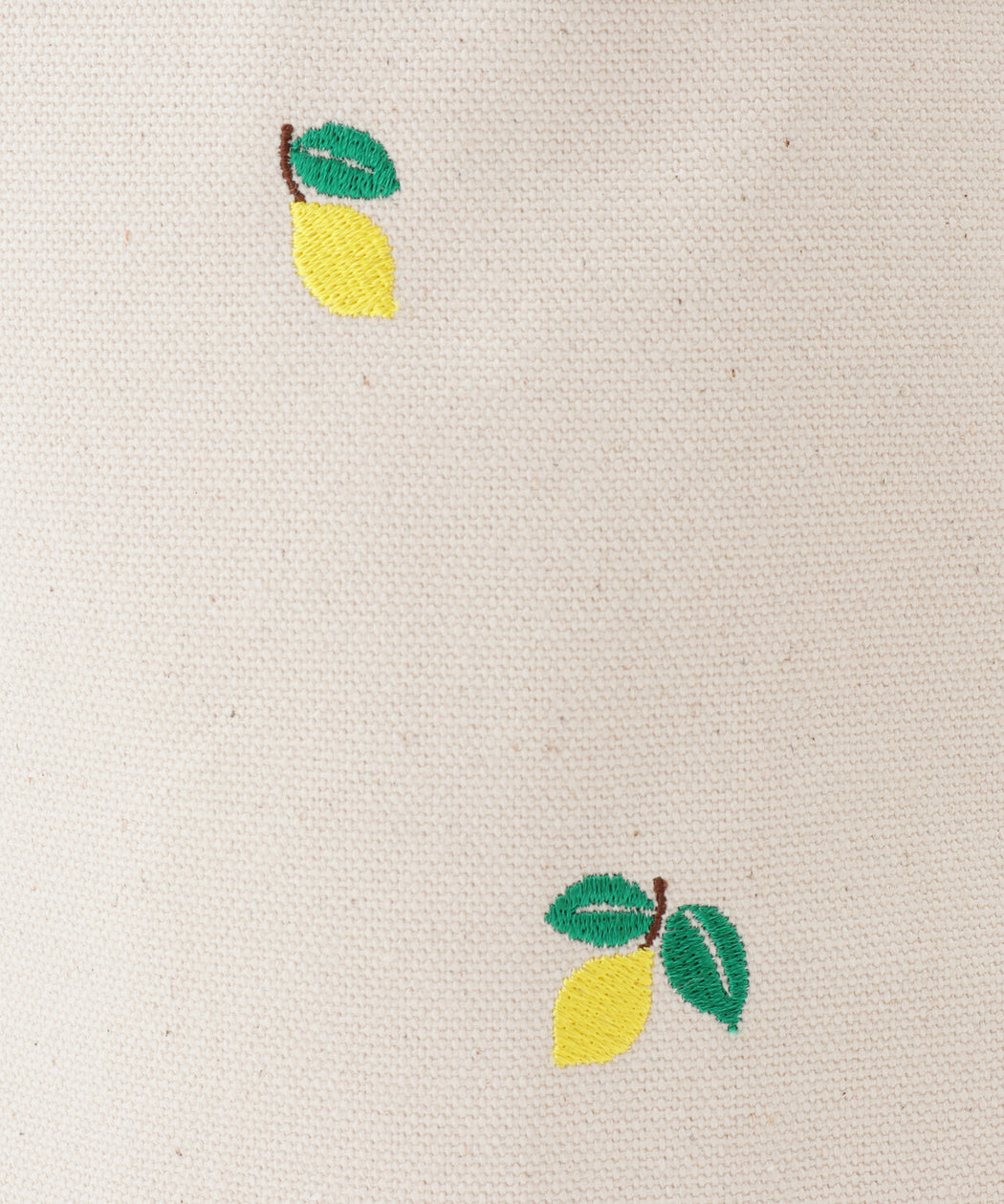 Canvas tote S (Lemon)