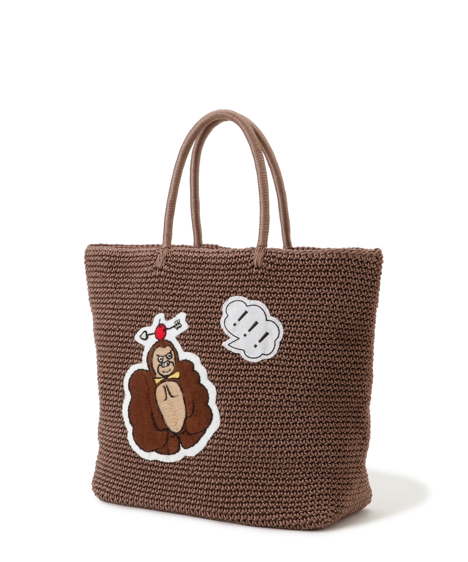 ラドローLUDOWワニ＆ネズミ柄コードバッグ鞄クロコダイル鰐クロコ鼠