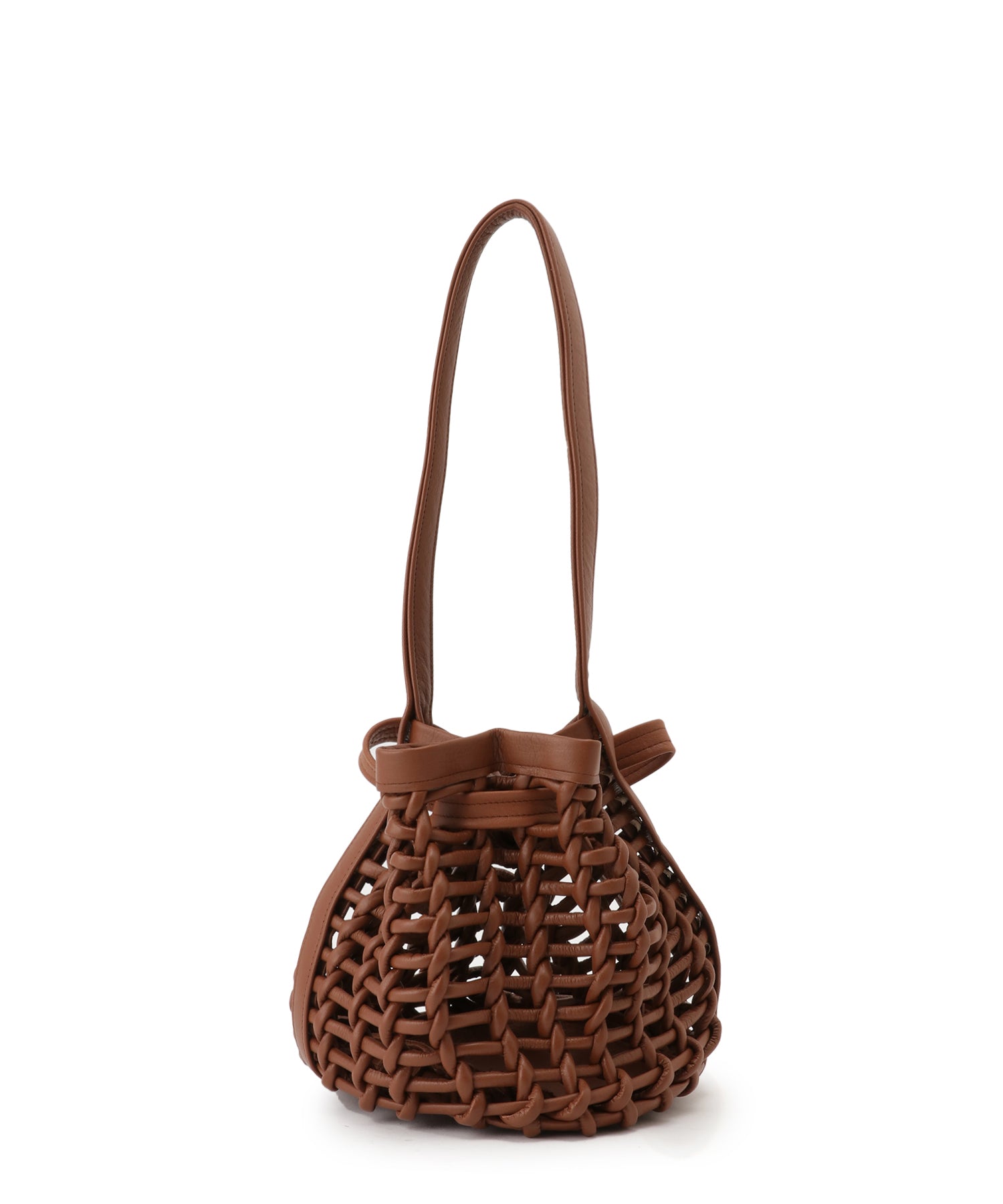 ☆お値下げ☆LUDLOW Woven leather basket レザーバッグ