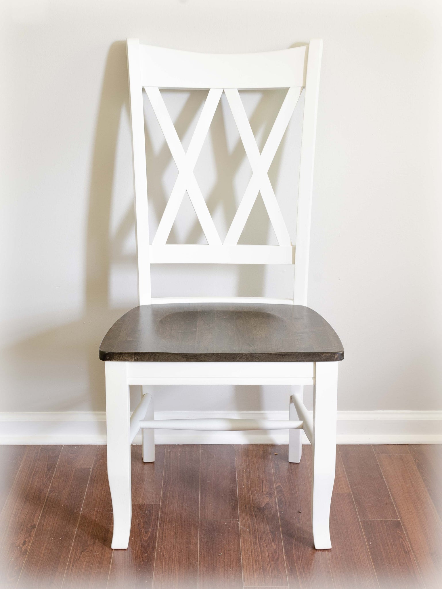 Double X-Back Farmhouse Dining Chairs - Set of 2 - Overlin ...