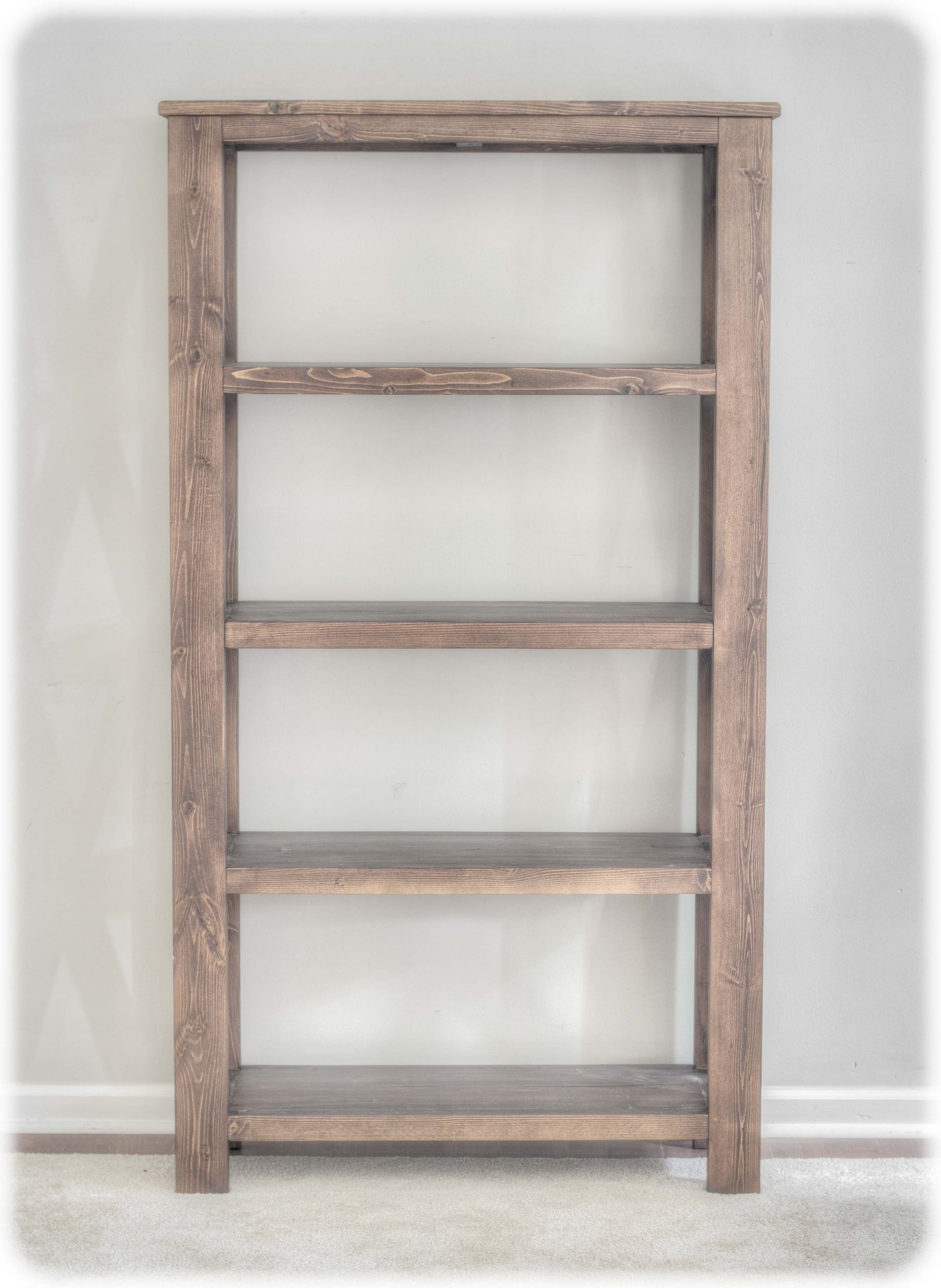 Carolina Farmhouse Bookshelf Custom Made Overlin Designs
