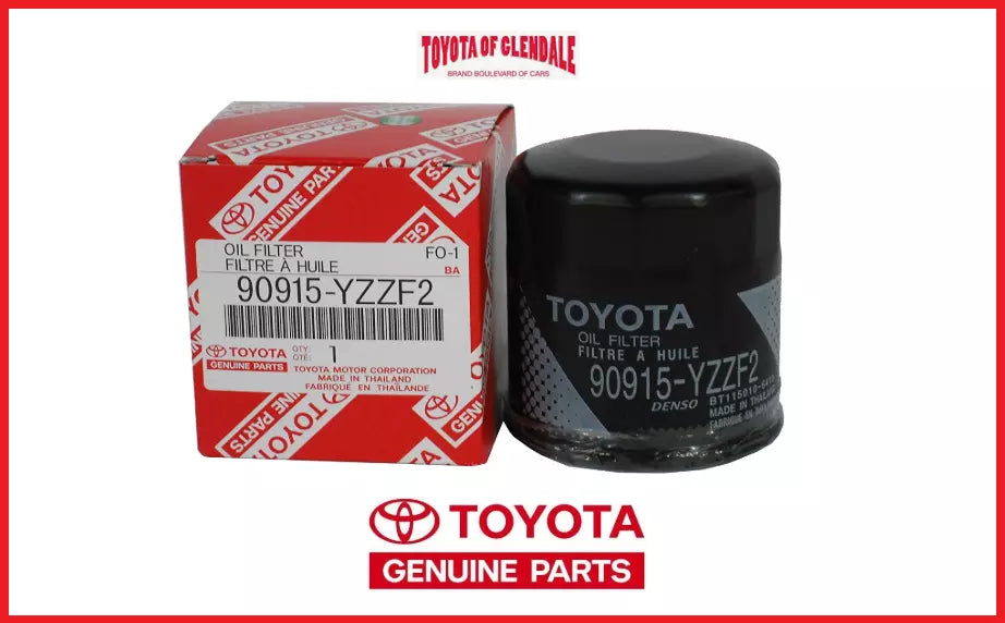 Toyota Genuine OEM Oil Filter 90915 YZZN1   Set of 3 for Toyota/Lexus/Scion