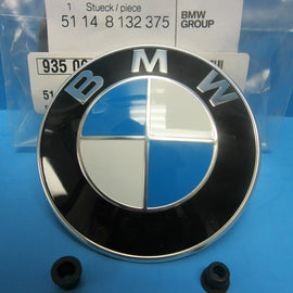 BMW Z3 Side Grill Fender Emblem 78 mm Logo Badge Roundel