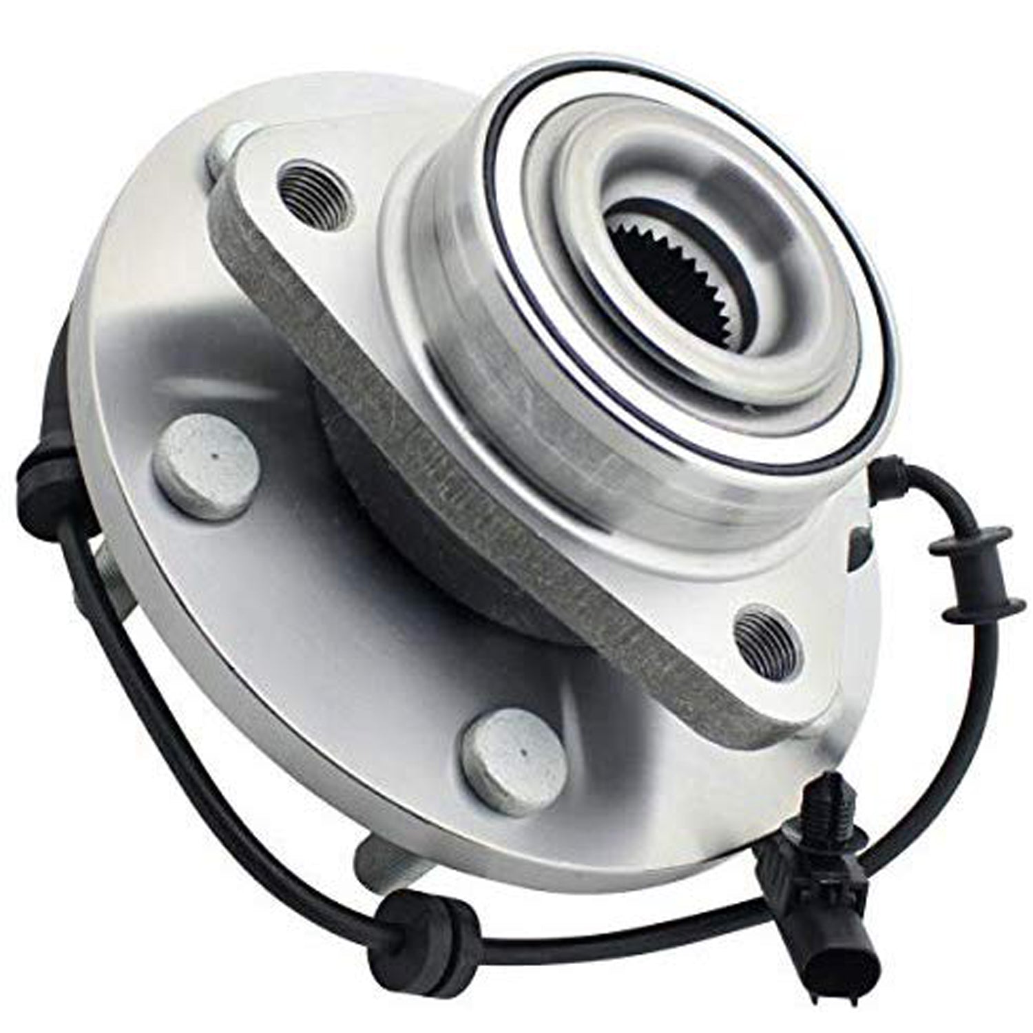 MotorbyMotor 515155 Front Wheel Bearing and Hub Assembly 4 WD with