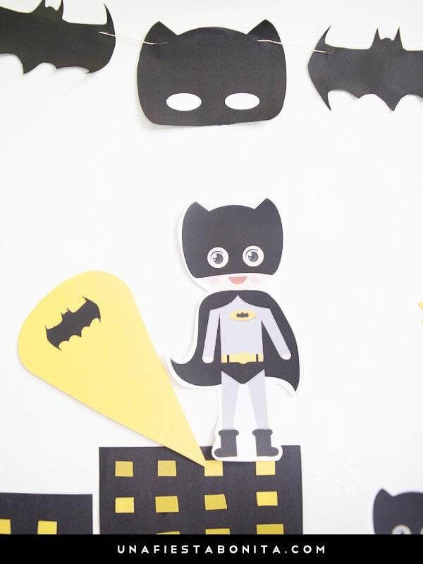 Kit imprimible Batman – Una Fiesta Bonita