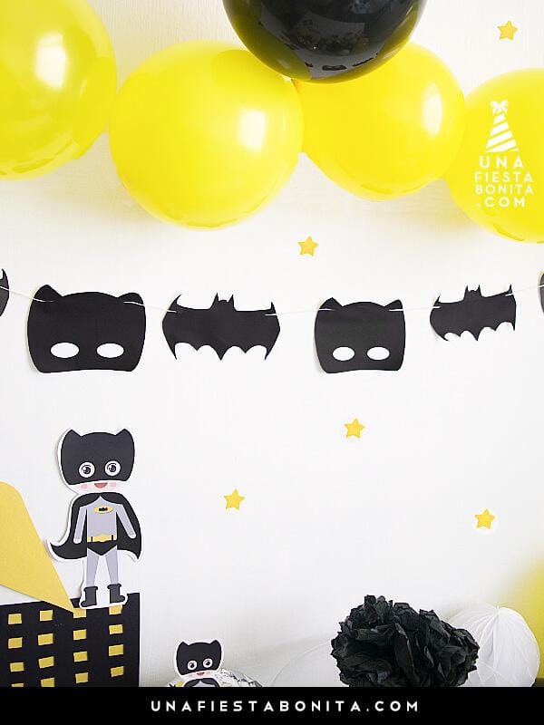 Kit imprimible Batman – Una Fiesta Bonita