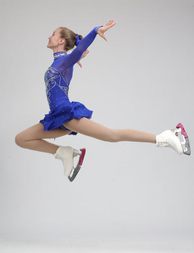 Art Deco Inspired Figure Skating Dress By Tania Bass 