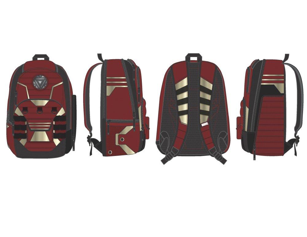 marvel iron man backpack