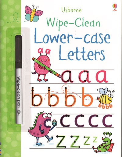Usborne Wipe-Clean Lower-Case Letters