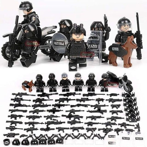 All Lego SWAT Team Sets \u0026 Minifigures 