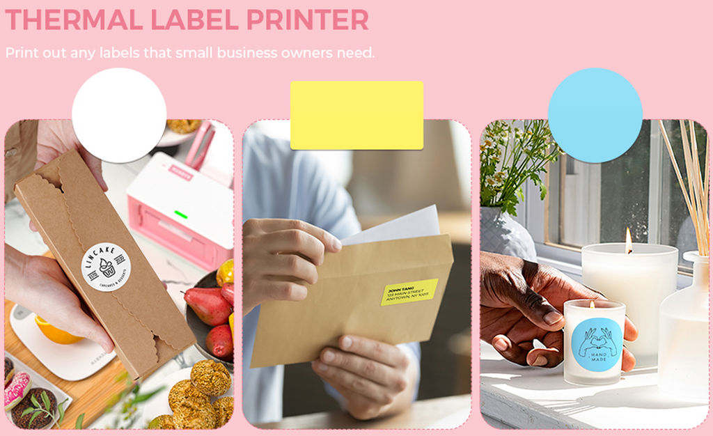 print labels and stickers with MUNBYN thermal label printer
