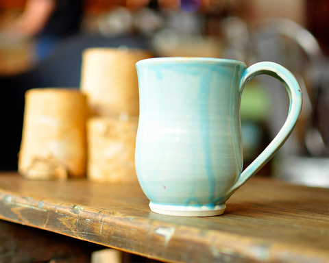 Selling handmade mugs on Etsy is also popular.
