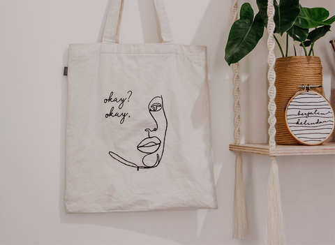 tote bags for personalized holiday gift