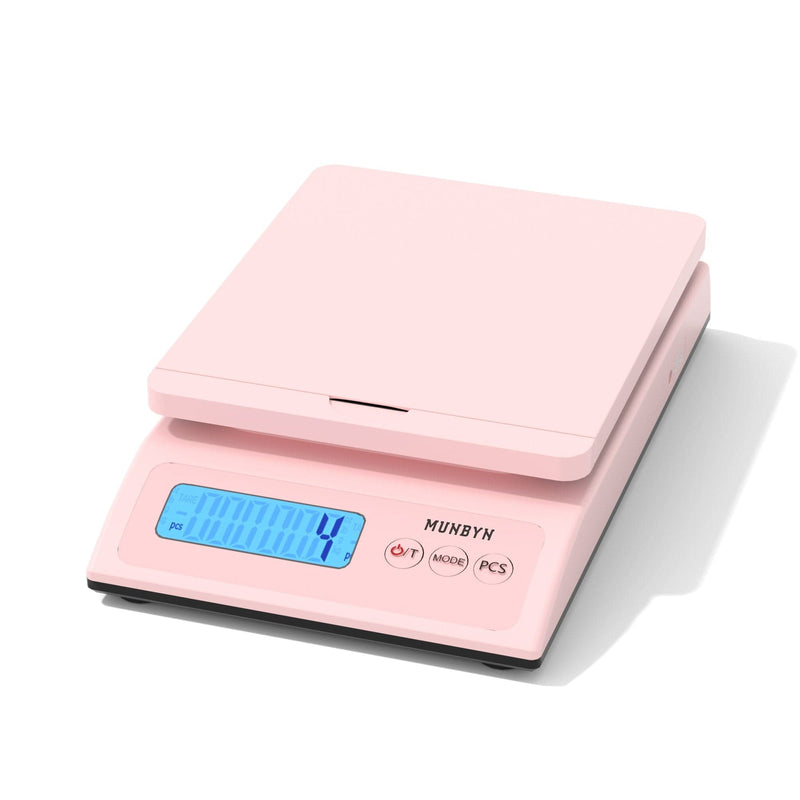 MUNBYN Digital Shipping Postal Scale IPS01 | Pink