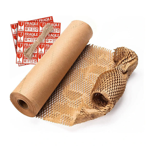 The honeycomb wrapping paper was not getting the job done! Adter