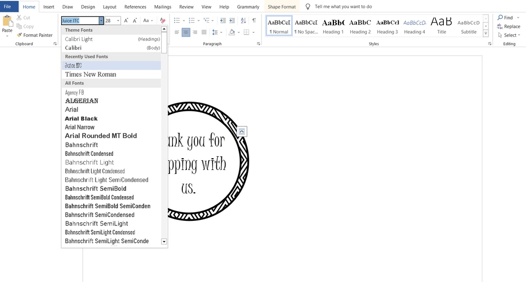 How to Print Stickers in Microsoft Word 