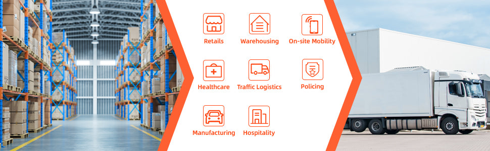 Android barcode scanner for warehousing