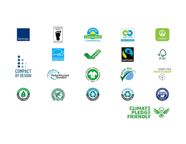 Munbyn shipping labels are certified as climate pledge friendly.