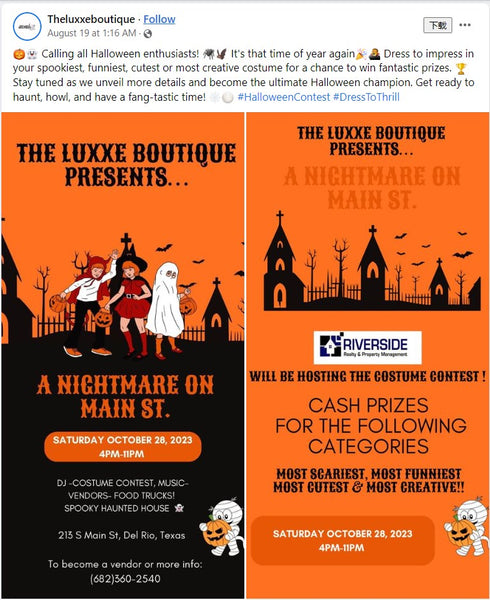 Theluxxeoutique Halloween Campaign