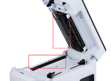 the printhead of MUNBYN thermal label printer