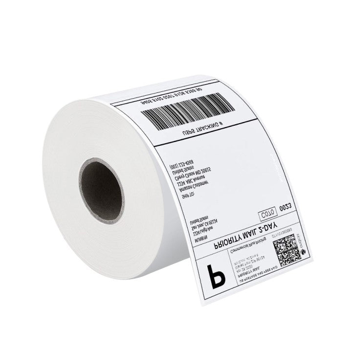 MUNBYN White Shipping Label Roll