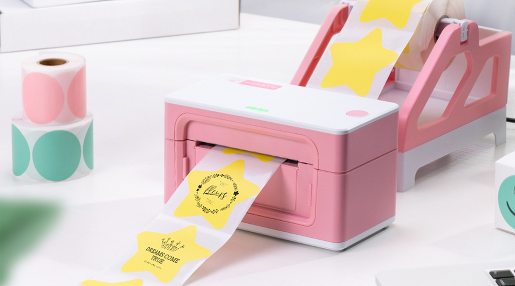 print thermal sticker labels with MUNBYN sticker label printer