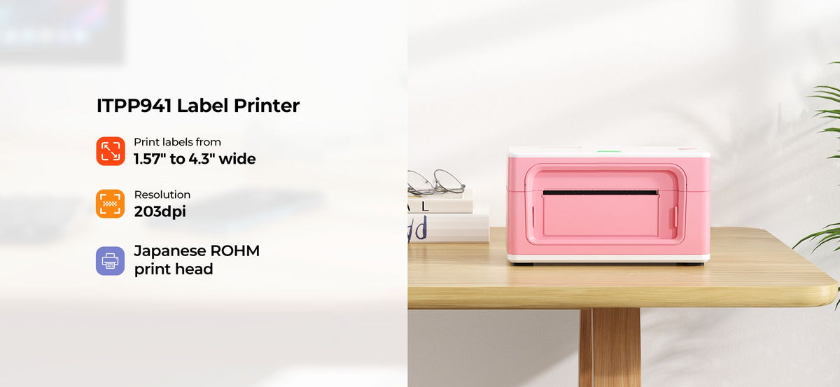 MUNBYN Printer One-click set up with Windows, Mac &Chrome