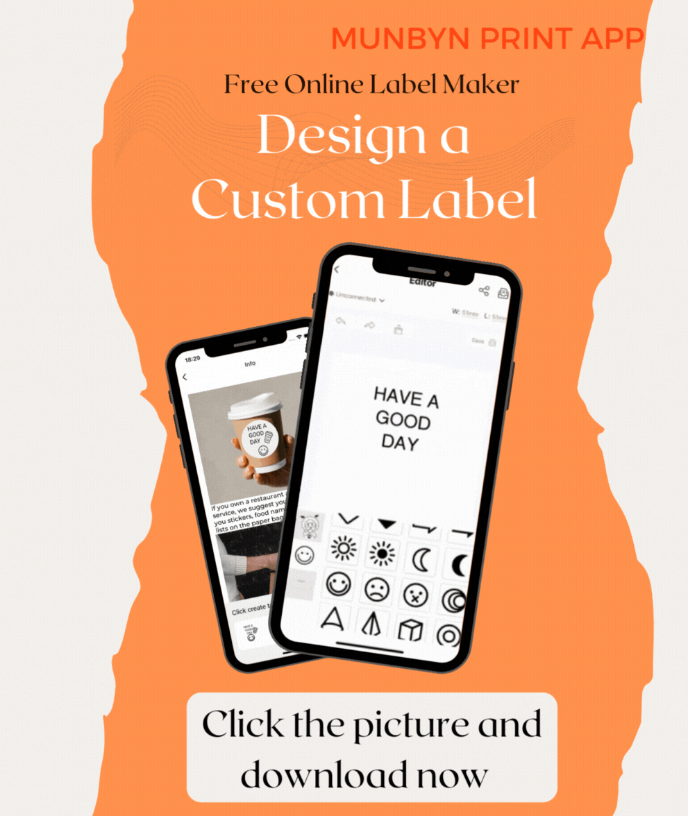 How To Design and Print Personalized Labels With A Munbyn Printer