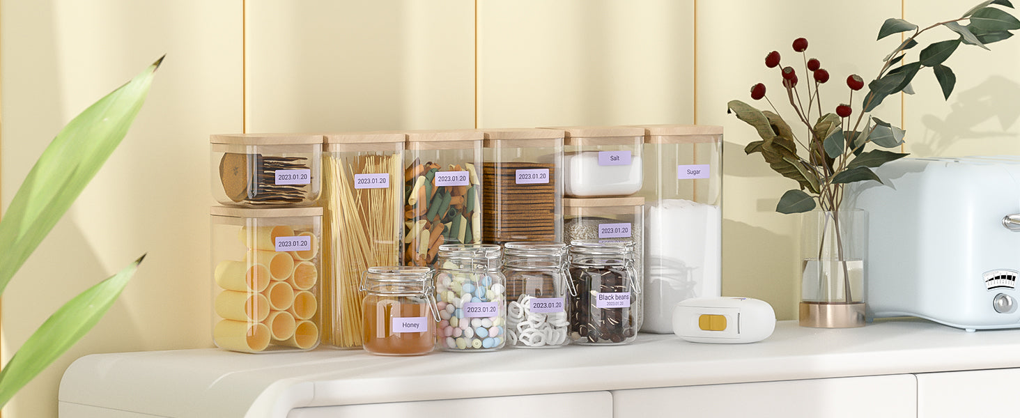 MUNBYN label maker can help you organize your home.