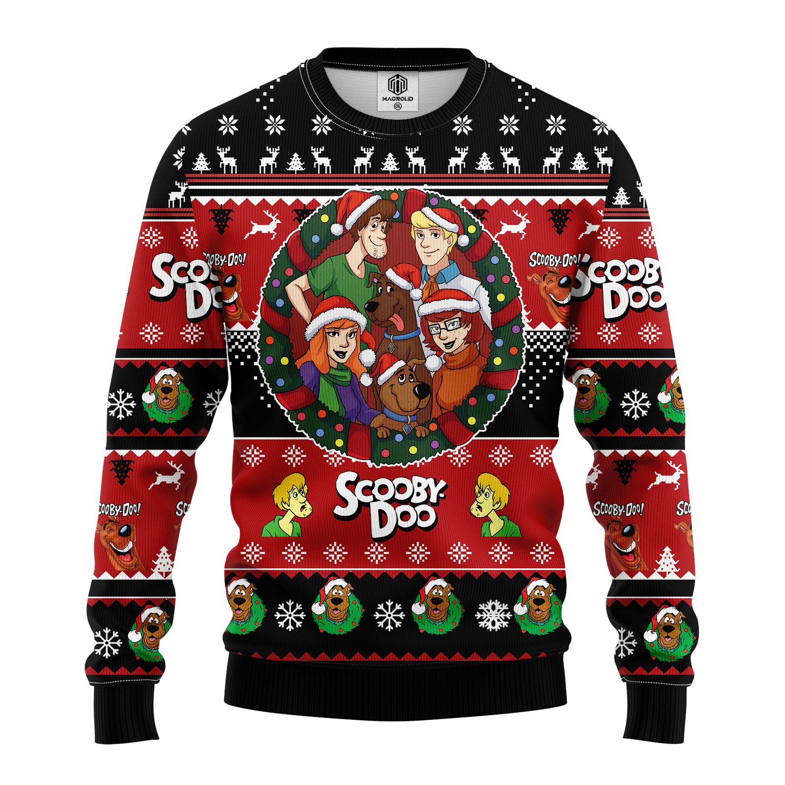 Scooby doo 3d ugly christmas sweater - Amazing Gift idea - thanksgivin