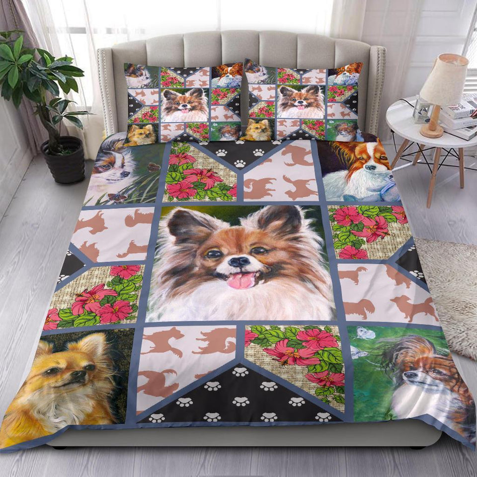 2020 Chihuahua Bedding Duvet Cover And Pillowcase Set 99shirt