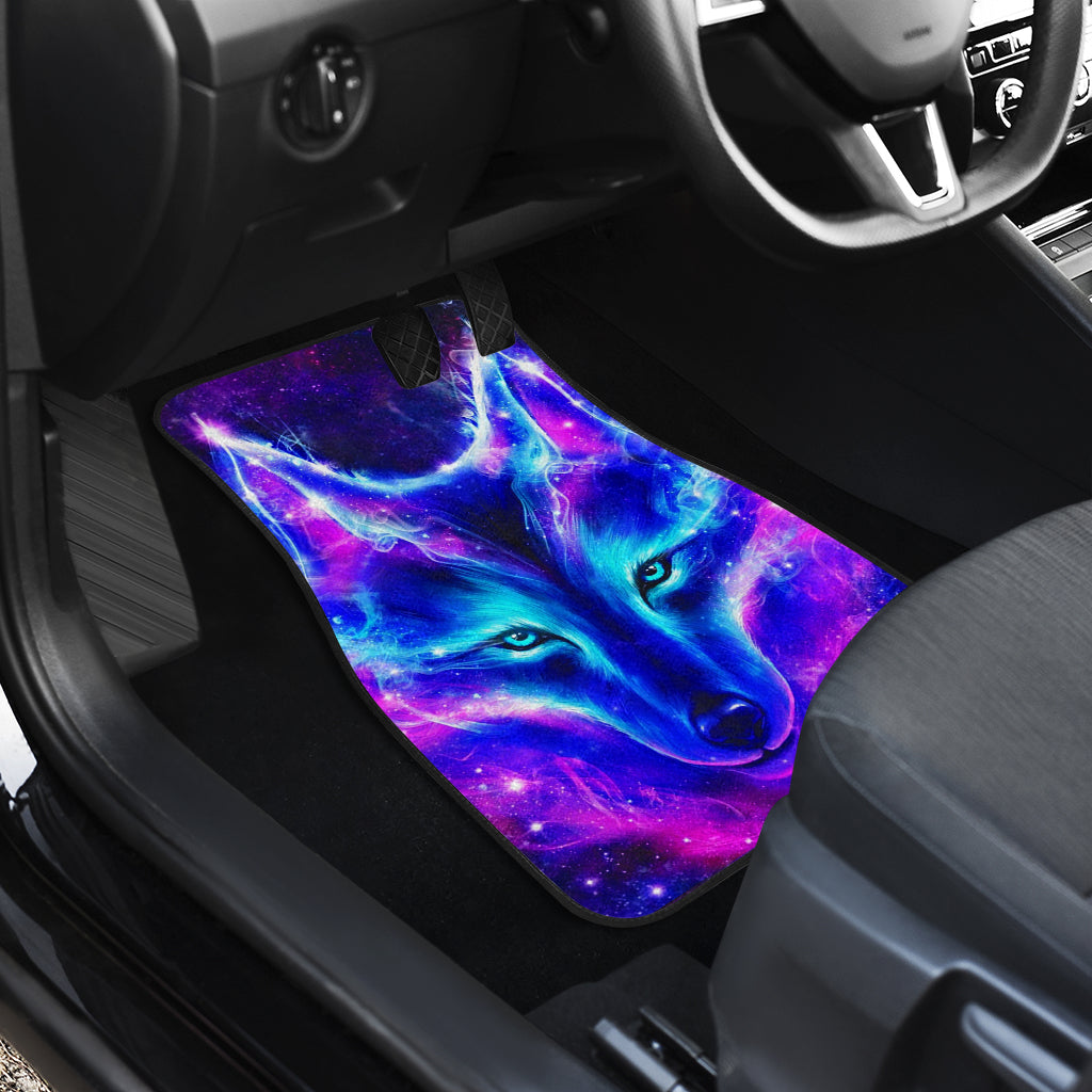 Wolf Galaxy Car Mats 99shirt