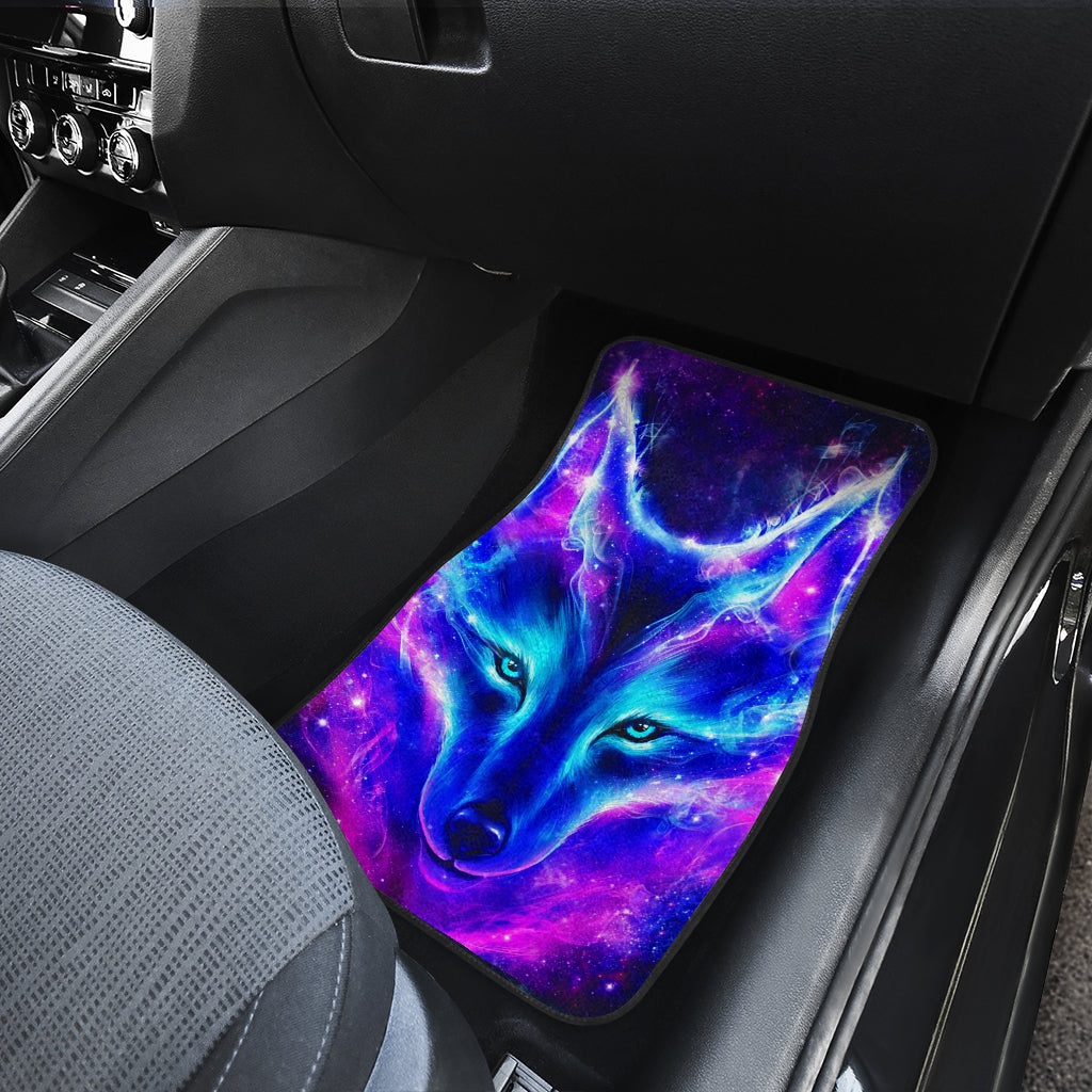 Wolf Galaxy Car Mats 99shirt