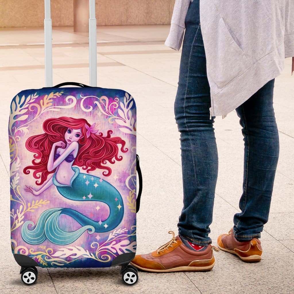 mermaid luggage