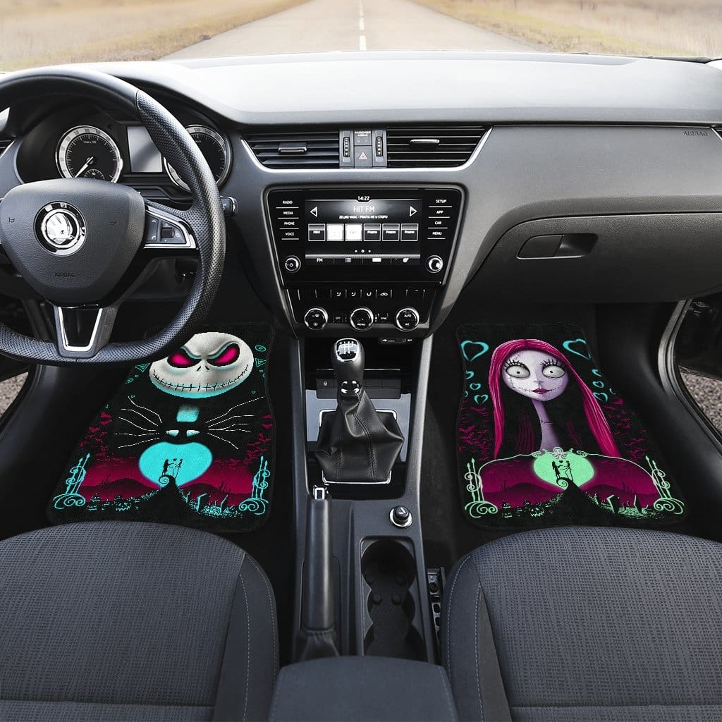 nightmare before christmas back seat covers