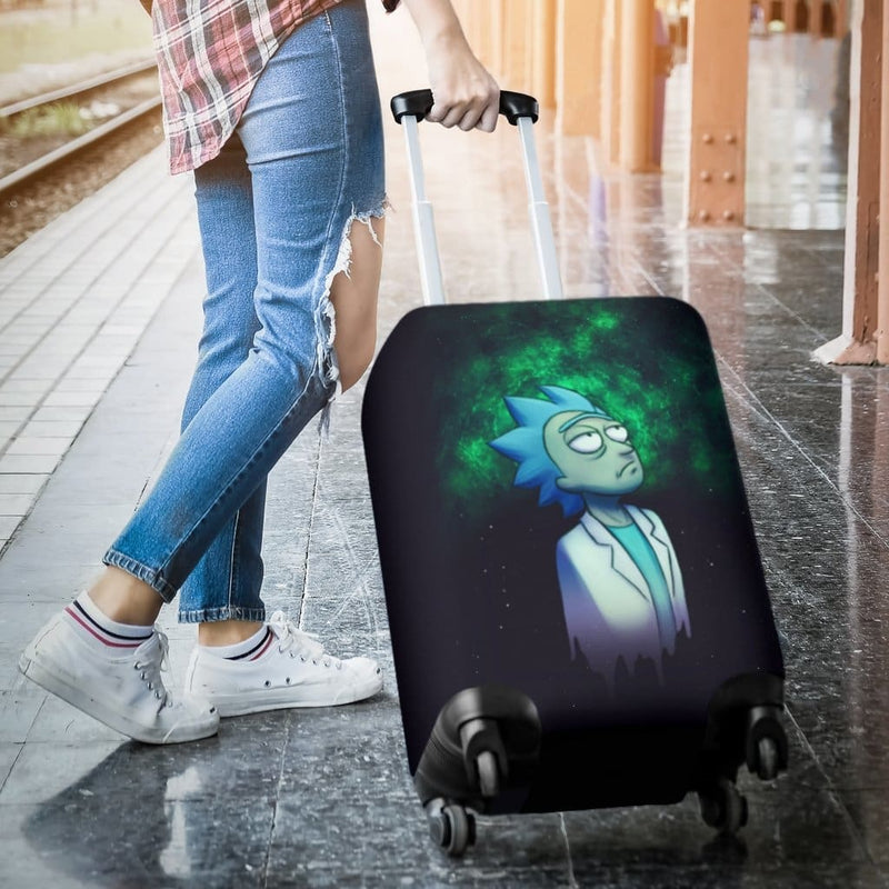 Rick And Morty Luggage Covers