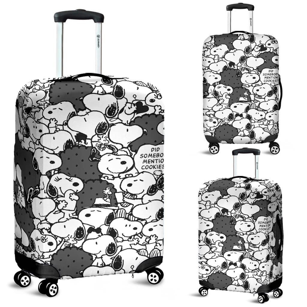 snoopy luggage